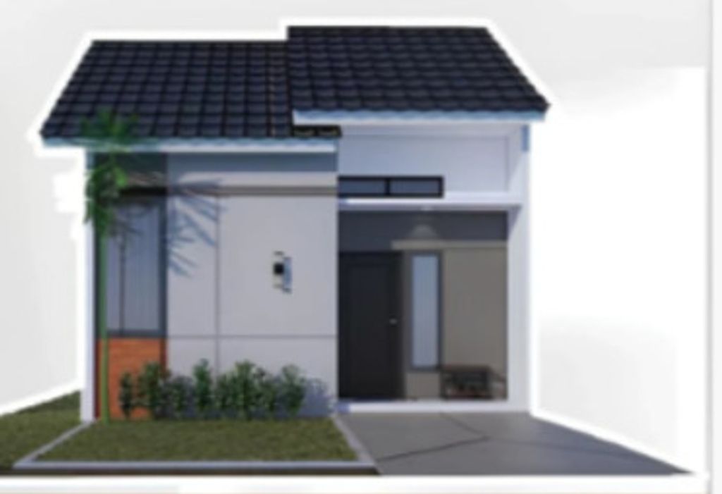 foto tampak rumah tipe 36/98 perumahan GRIYA LESTARI RESIDENCES TAHAP 2