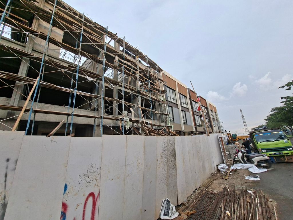 foto posisi tengah perumahan RUKO CITYHUB