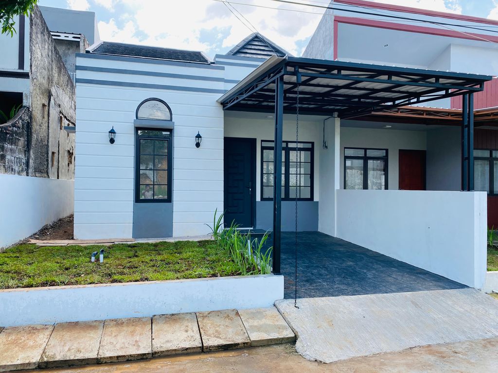 foto tampak rumah tipe 45/98 perumahan CIPTA GRAHA PERMAI