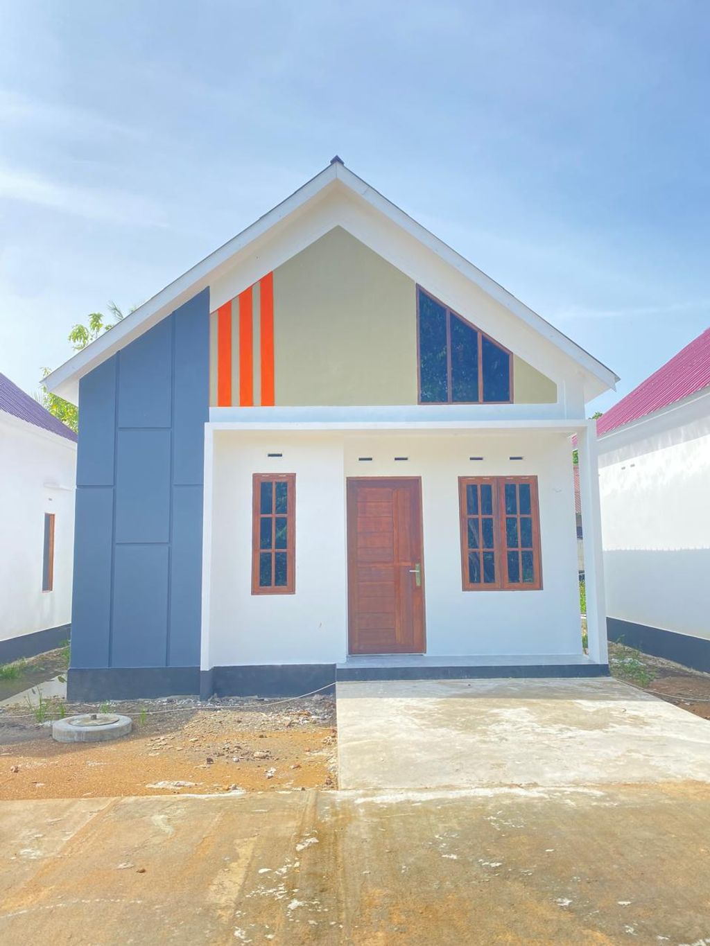 foto tampak rumah tipe 36 perumahan MUTIARA ALAM SEGAR 2
