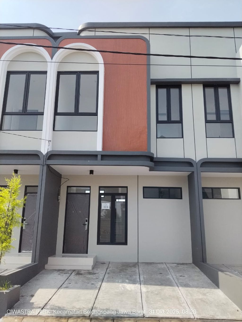 foto tampak rumah tipe 38 Compact 2 Kamar HC (436) perumahan G-Land Ciwastra Park 2