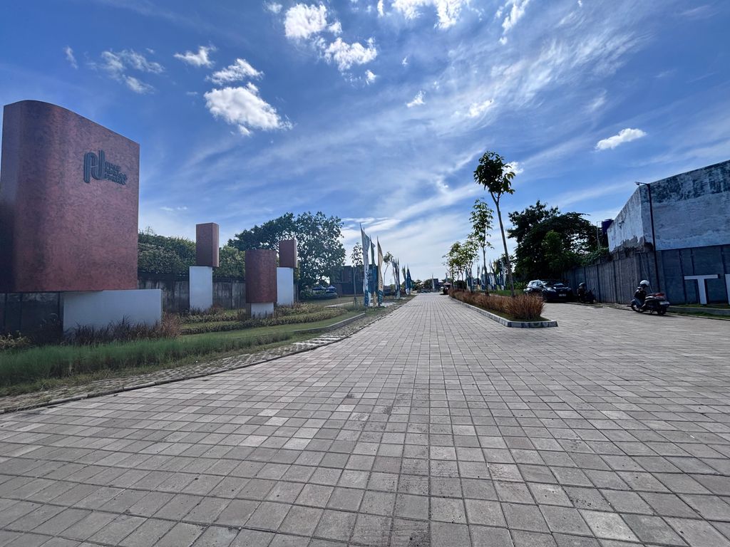 foto gerbang perumahan THE HANA PARK