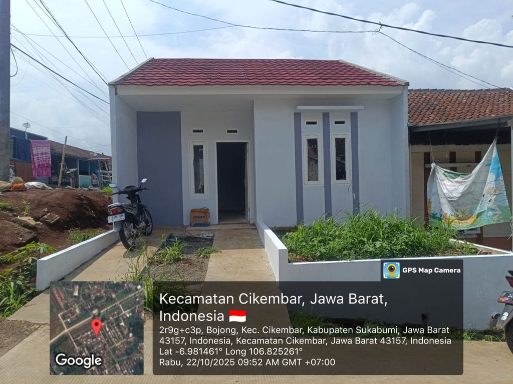 foto denah rumah tipe 36 Subsidi perumahan Permata Indah