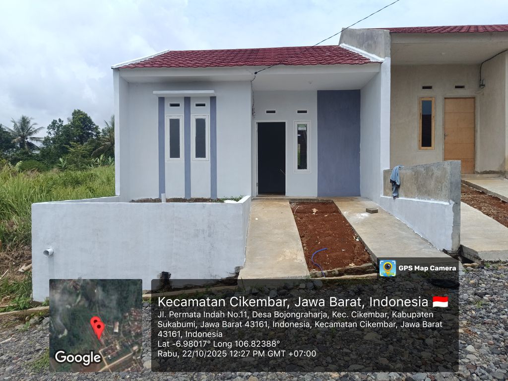 foto tampak rumah tipe 36/72 (Subsidi Baru) perumahan Permata Indah