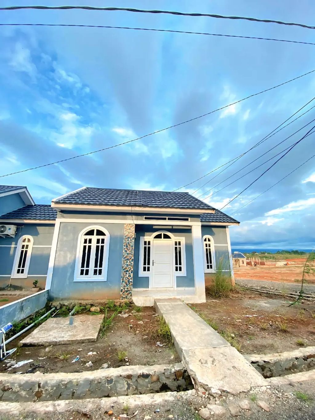 foto tampak rumah tipe 36 perumahan KEMILING PERMAI VIII