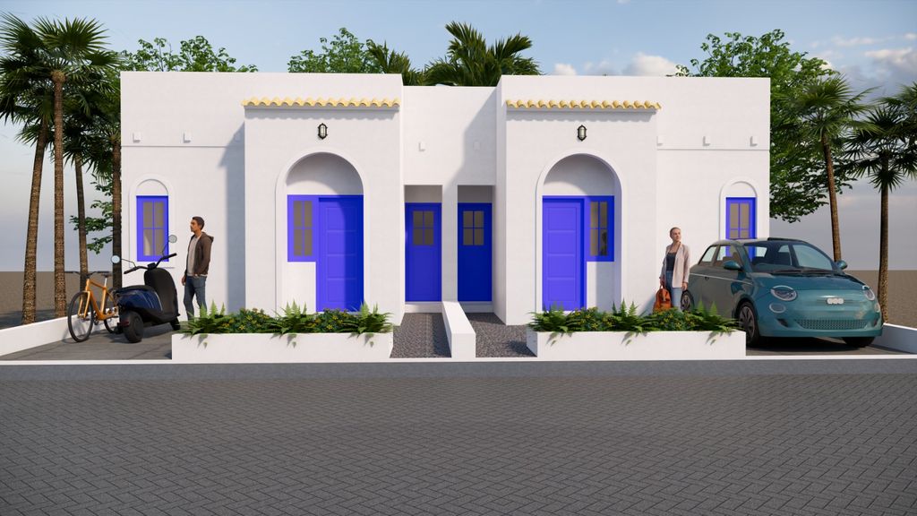 foto tampak rumah tipe 32/72 perumahan GRAHA MAS RIVERA