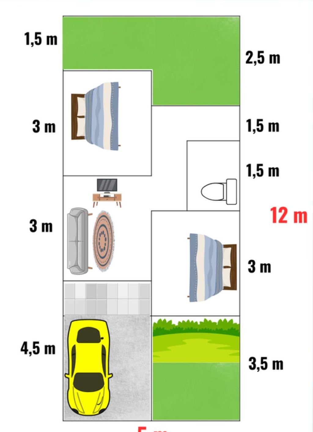 foto denah rumah tipe TAHAP 2 perumahan Grand Taman Leticia