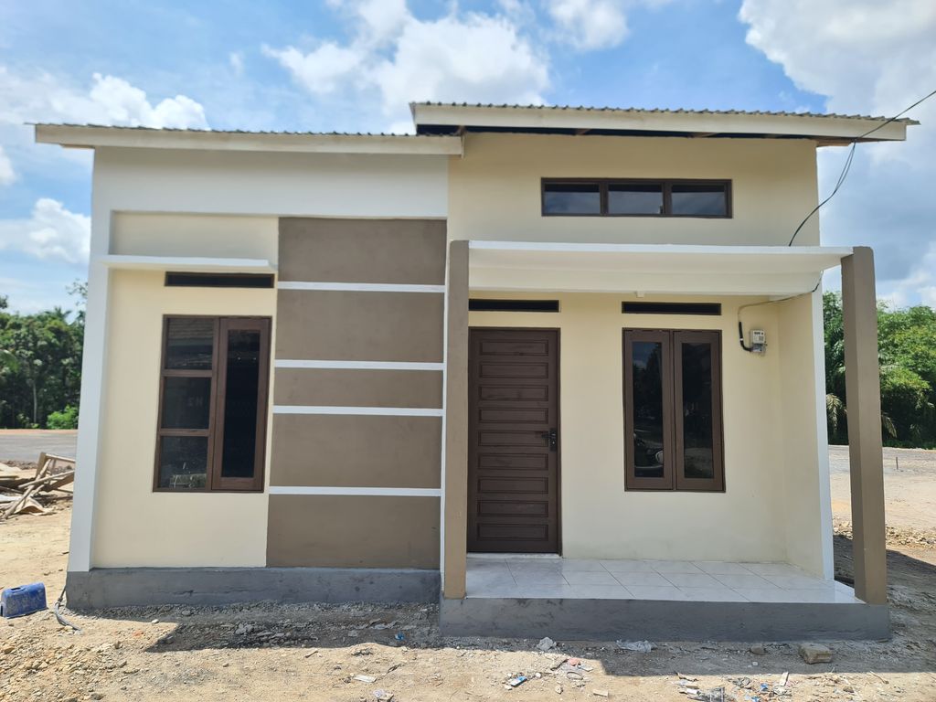 foto tampak rumah tipe 36 perumahan DAMAI RESIDENCE 12