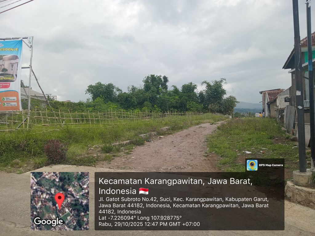 foto gerbang perumahan Cendana Residence