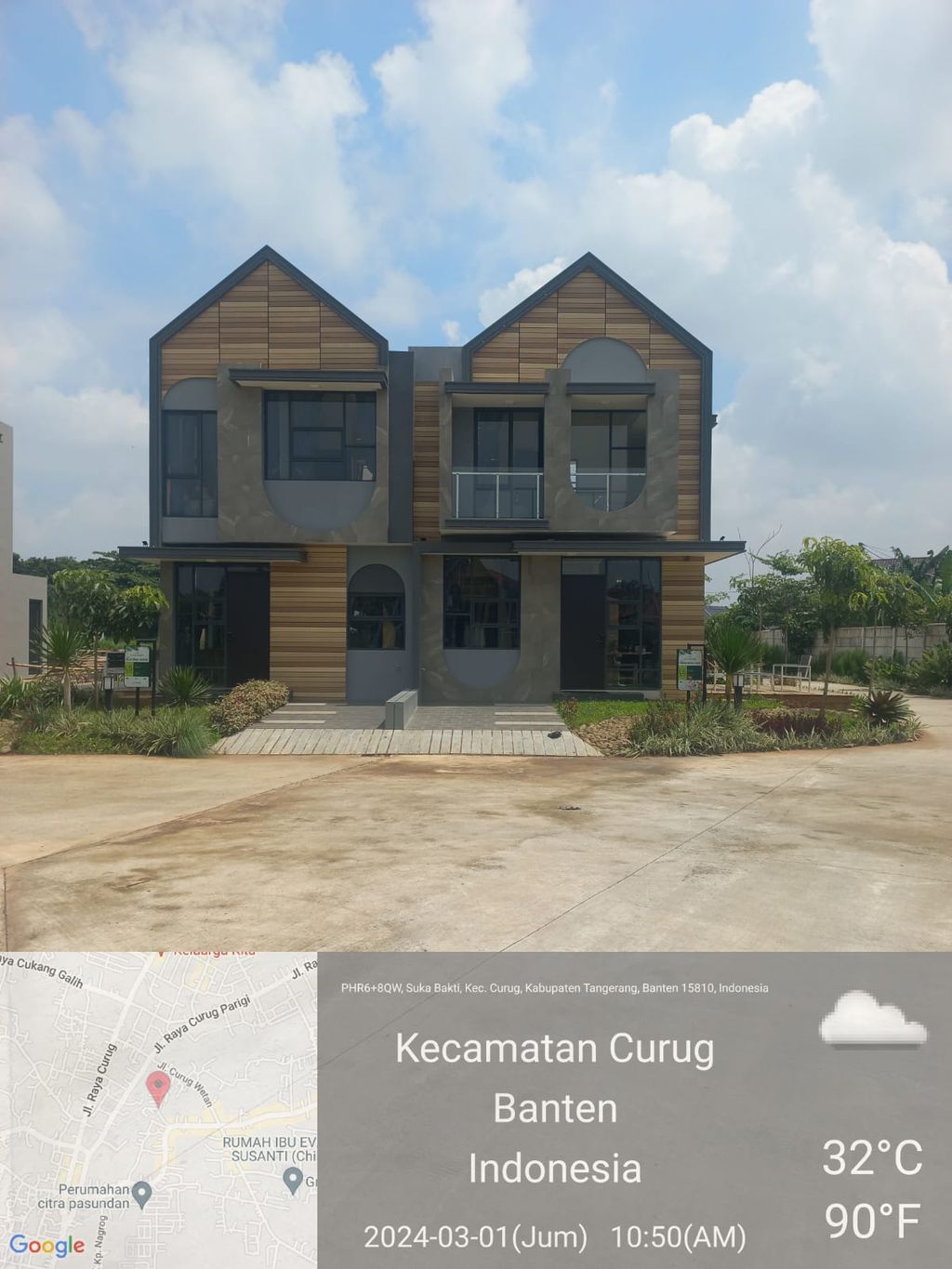 foto contoh rumah perumahan GOLDEN KENCANA