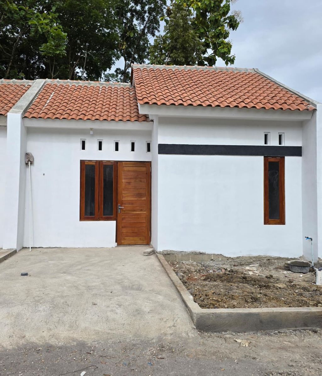 foto tampak rumah tipe subsidi perumahan GRIYA ASRI NGEMPLAK 3