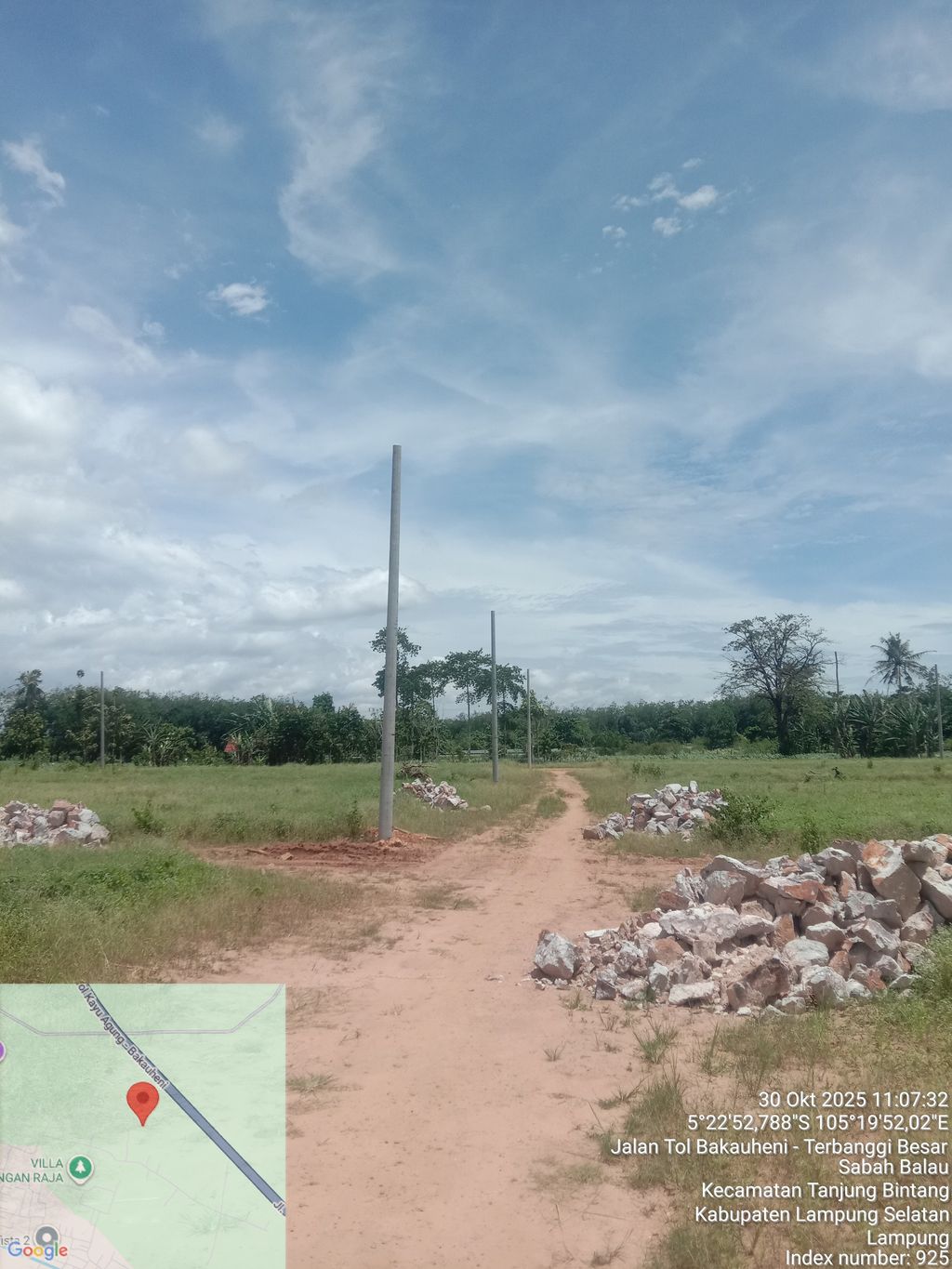 foto posisi tengah perumahan Perumahan Green Nusantara Residence 4