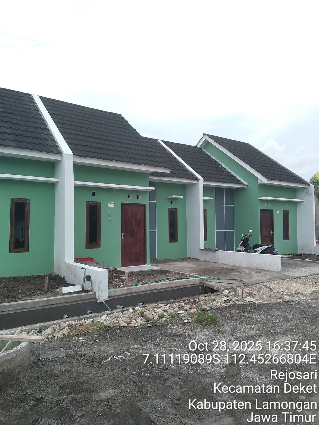 foto tampak rumah tipe 30/60 perumahan PURI GAJAH SAKINAH