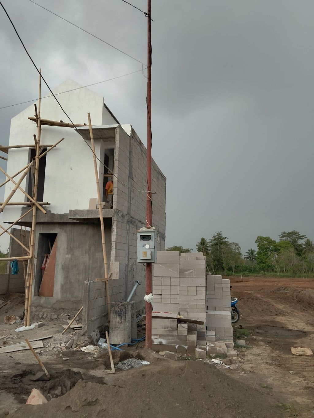 foto contoh rumah perumahan MBR SKYBRIZA PAKIS