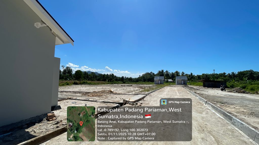 foto posisi tengah perumahan RUMAISHA VILLAGE 2