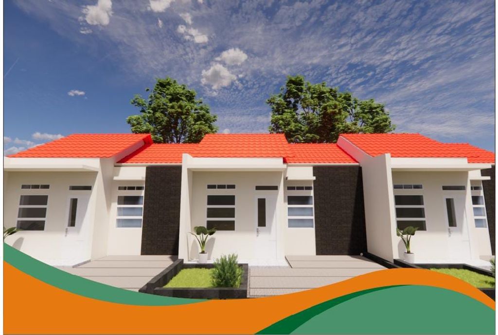 foto tampak rumah tipe 36/60 perumahan BANYUMUKTI RESIDENCE TAHAP 3