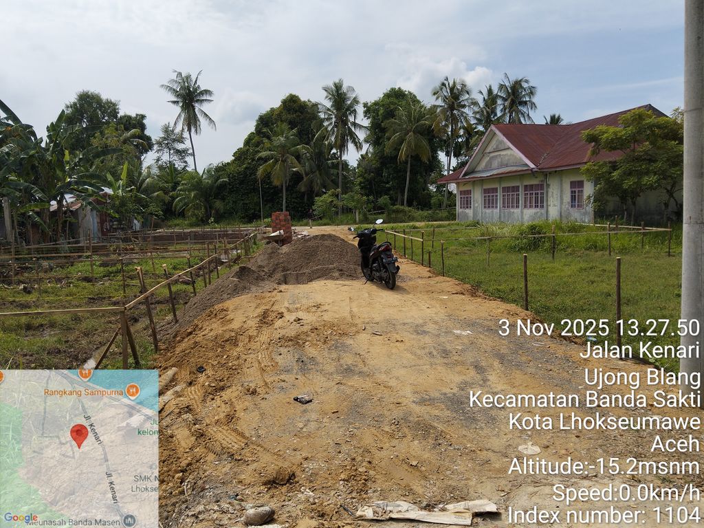 foto posisi tengah perumahan PERUMAHAN PALAPA 4 UJUNG BLANG PERMAI