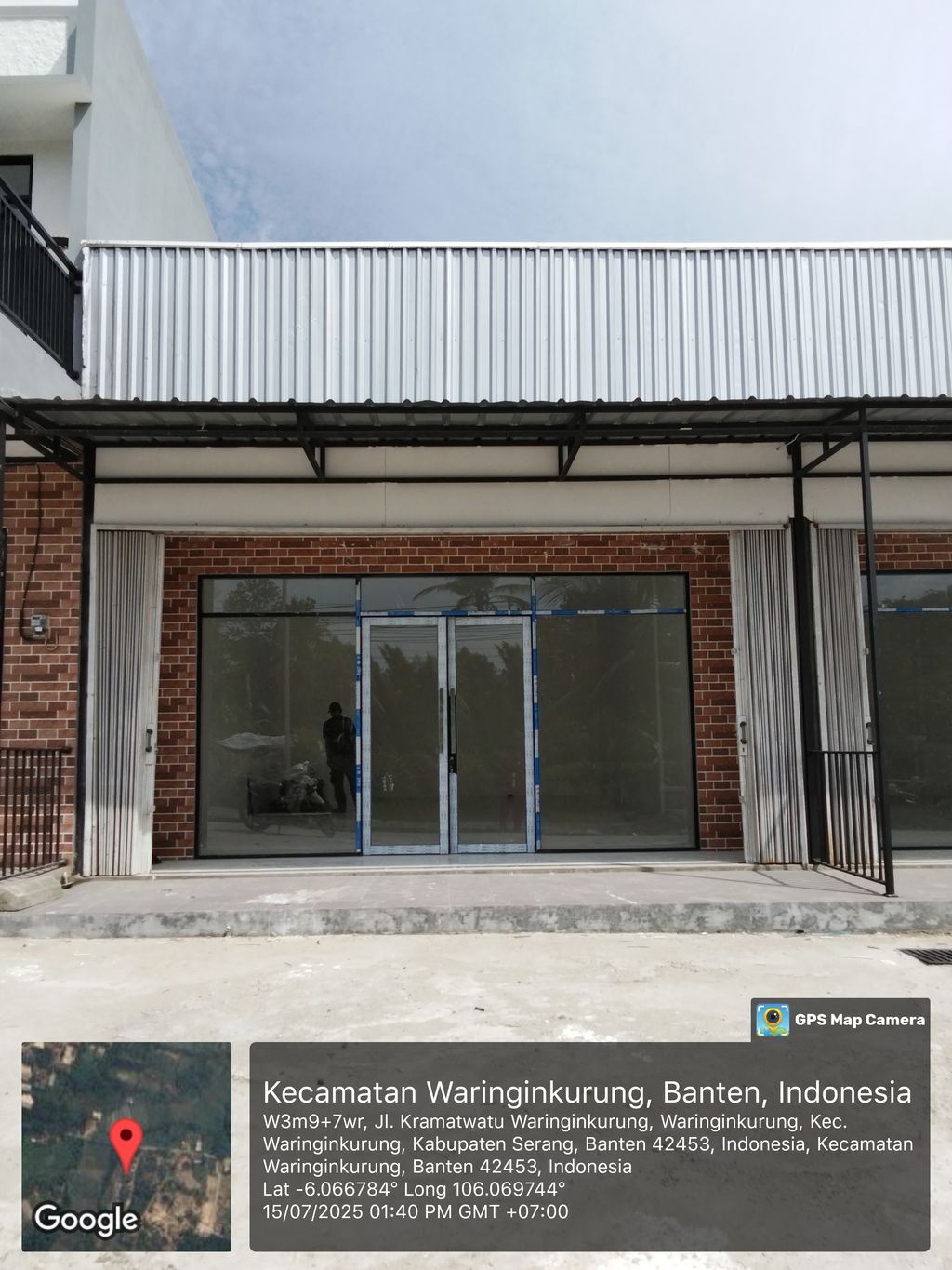 foto tampak rumah tipe 72/72 perumahan PURI SAVA WARINGIN KURUNG