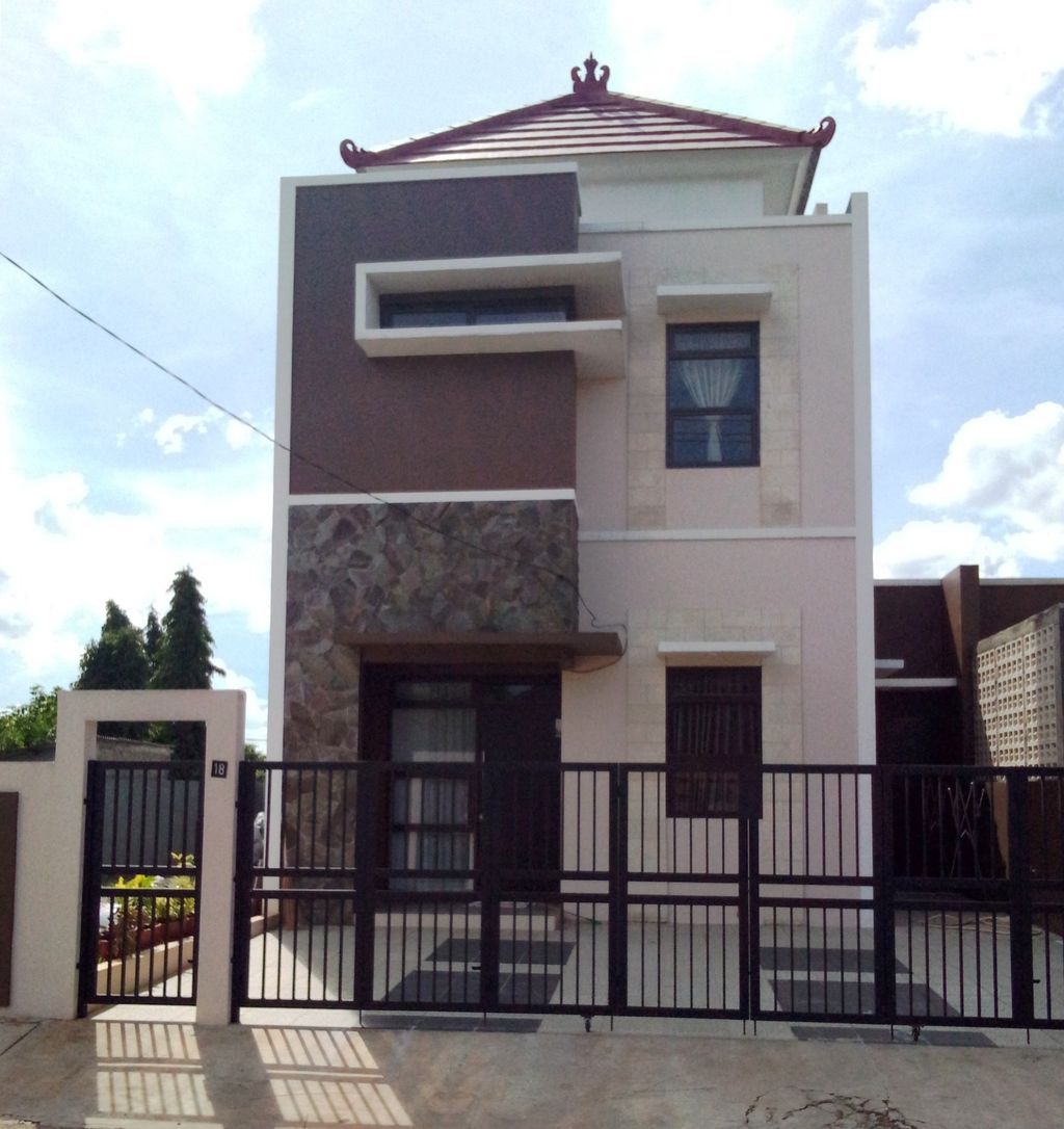 foto tampak rumah tipe 70/120 perumahan SERPONG SURADITA RESIDENCE (TAHAP 1)