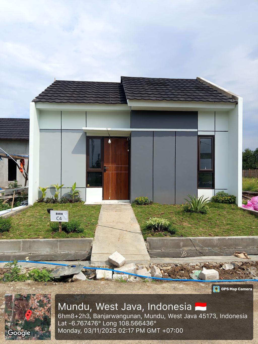foto contoh rumah perumahan Bumi Mutiara Wangunan