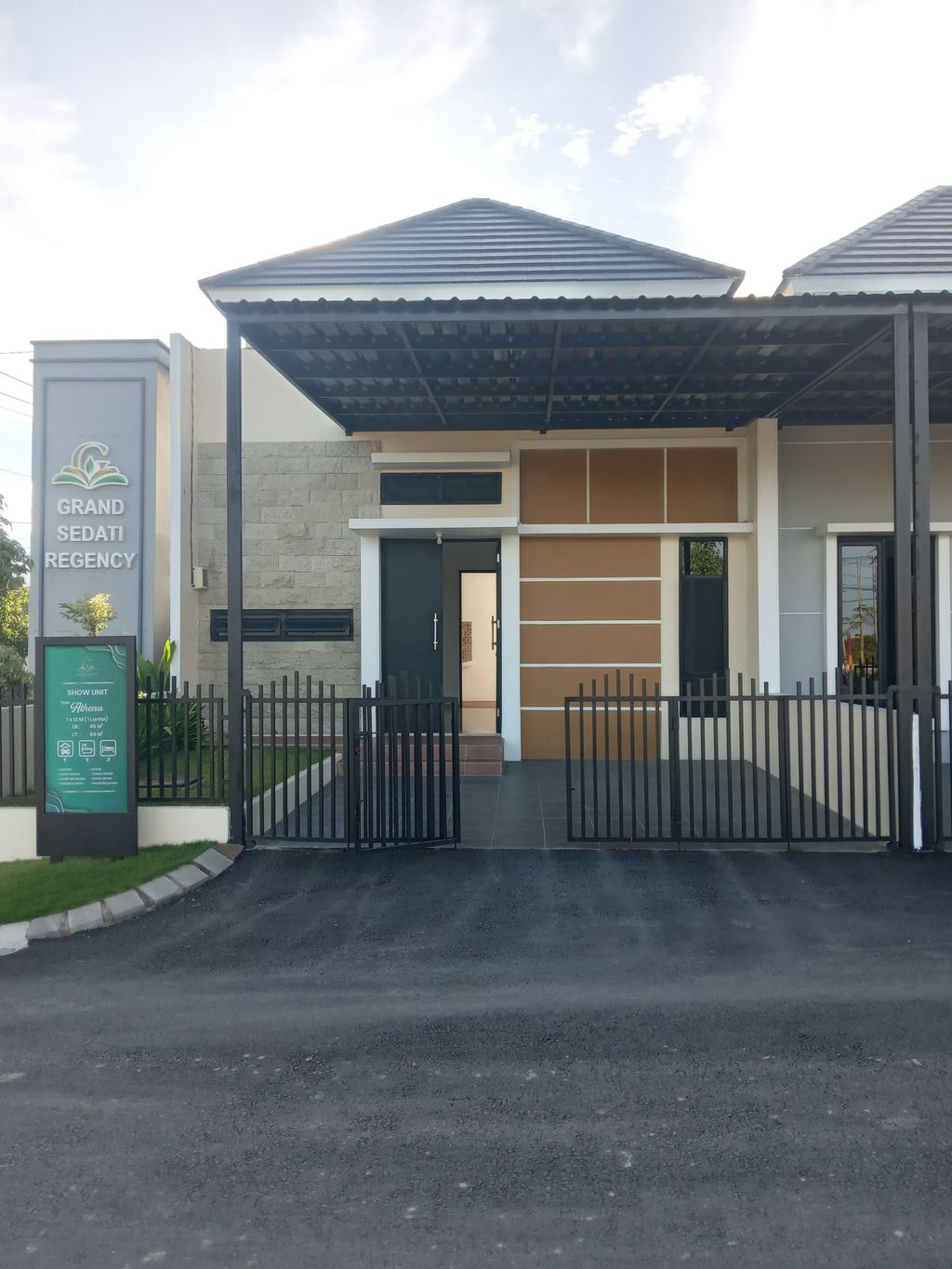 foto contoh rumah perumahan GRAND SEDATI REGENCY