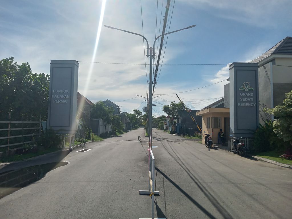 foto posisi tengah perumahan GRAND SEDATI REGENCY