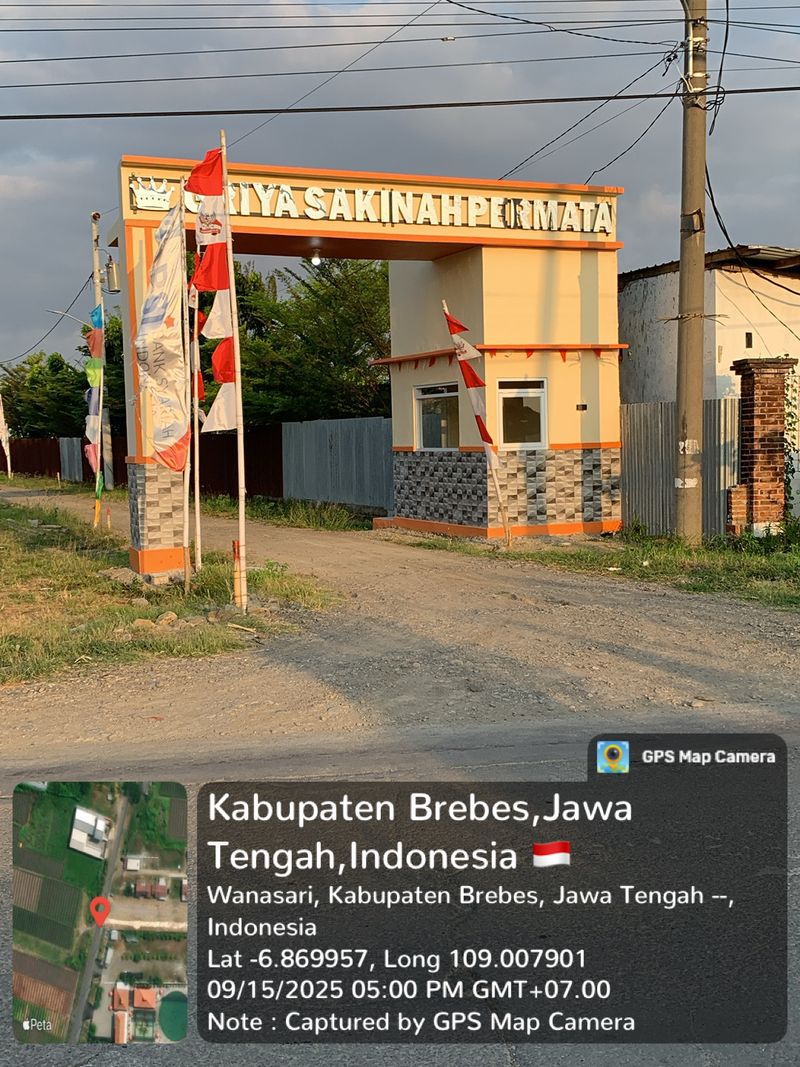 foto gerbang perumahan Griya Sakinah Permata