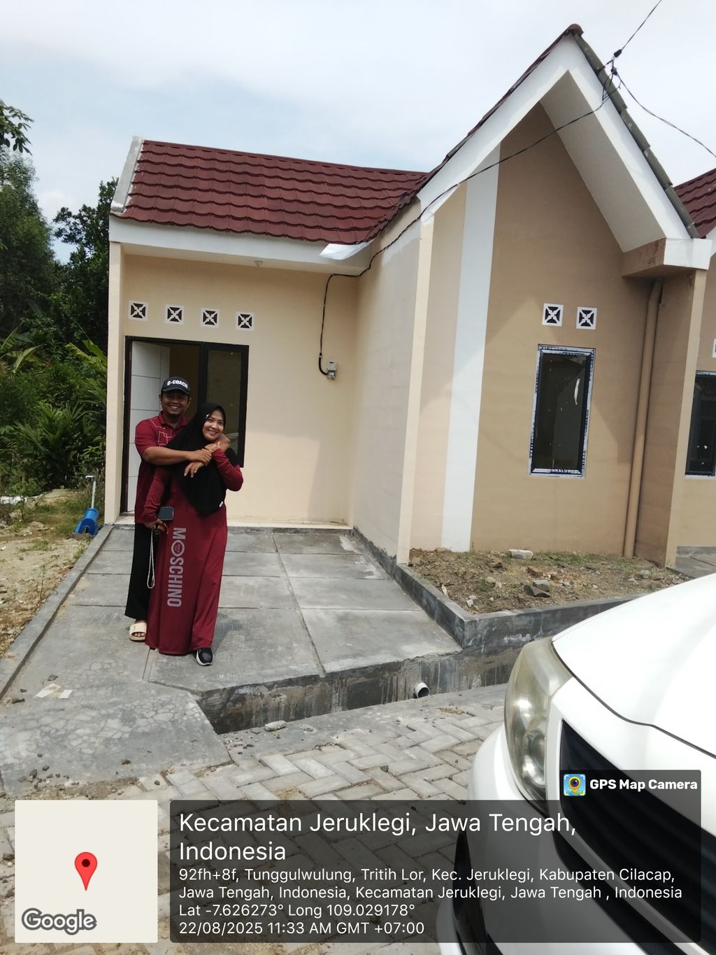foto tampak rumah tipe 30/60 Blok D no.38 perumahan GRAND MAHKOTA SULTAN 4