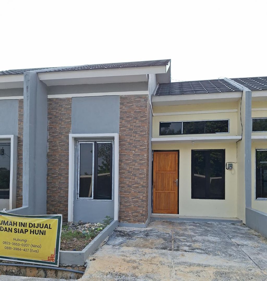 foto tampak rumah tipe 40/83 perumahan BERLIAN VILLAGE 2