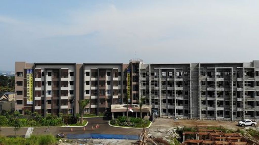 foto denah rumah tipe STUDIO perumahan ROYAL TAJUR RESIDENCE, APARTEMEN ROYAL HEIGHTS