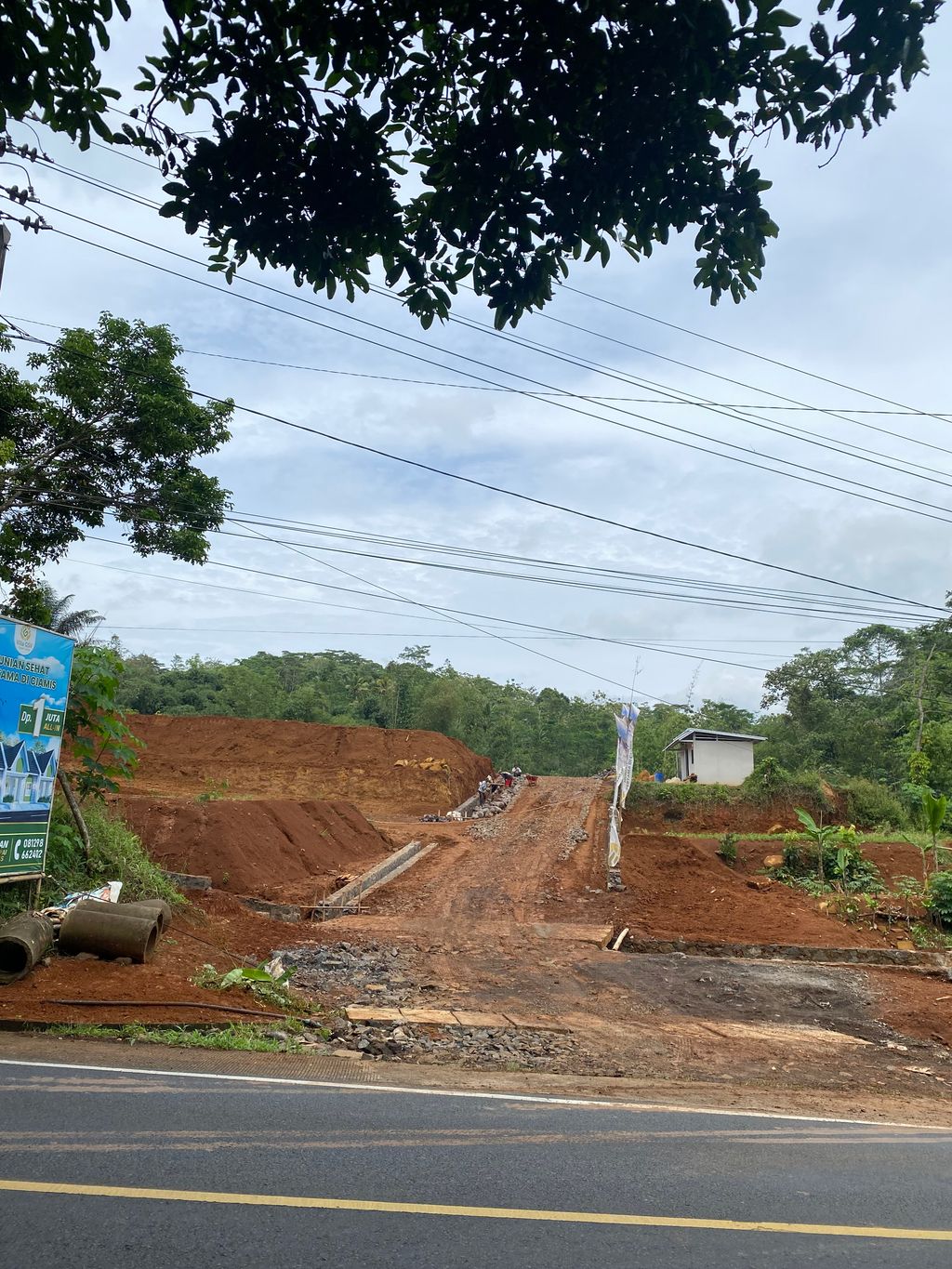 foto gerbang perumahan Villa GSV