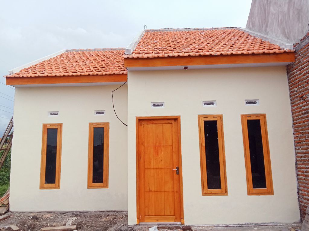 foto tampak rumah tipe subsidi 36 perumahan Green Madani 3