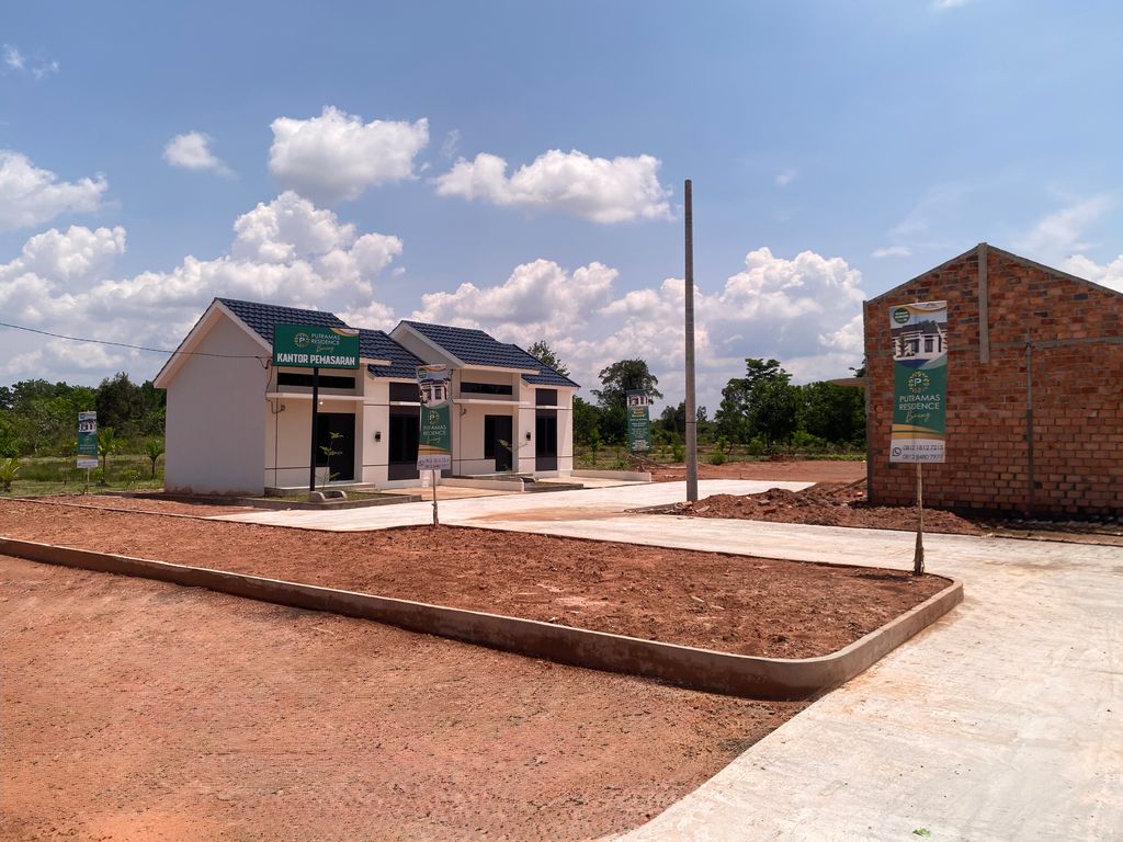 foto posisi tengah perumahan PUTRAMAS RESIDENCE BORANG