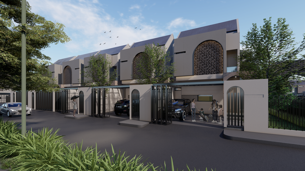 foto tampak rumah tipe 101 ADHIKARI perumahan VILA BOGOR INDAH 6