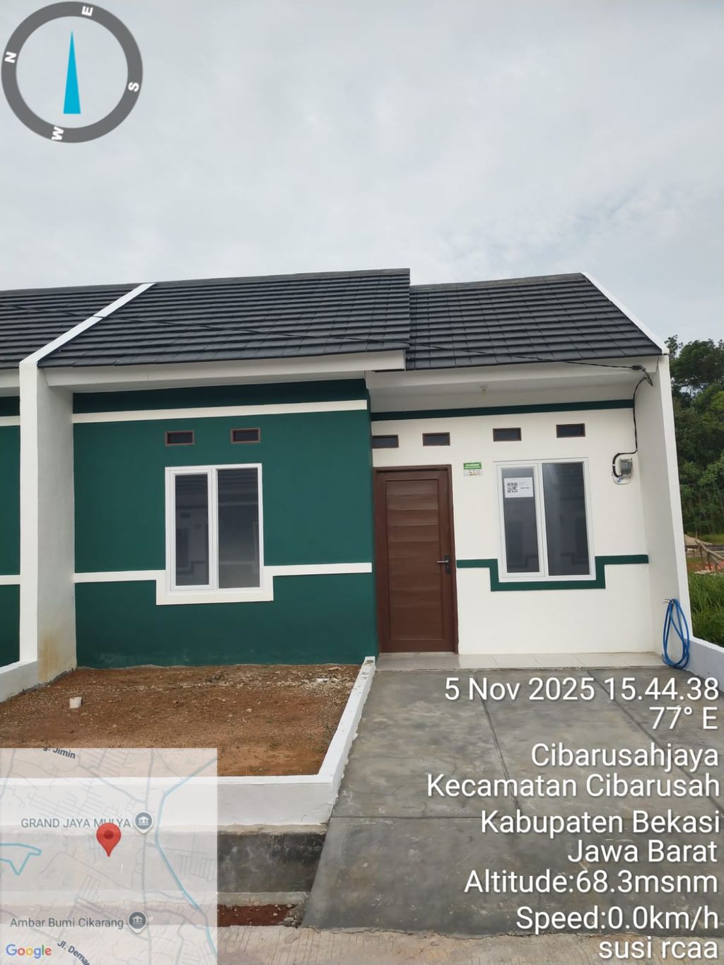 foto tampak rumah tipe 30/60 OPEN SPACE perumahan Perumahan Grand Jaya Mulya