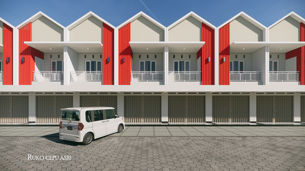 foto tampak rumah tipe RUKO perumahan Kembang Rubah Regency 8 Cepu