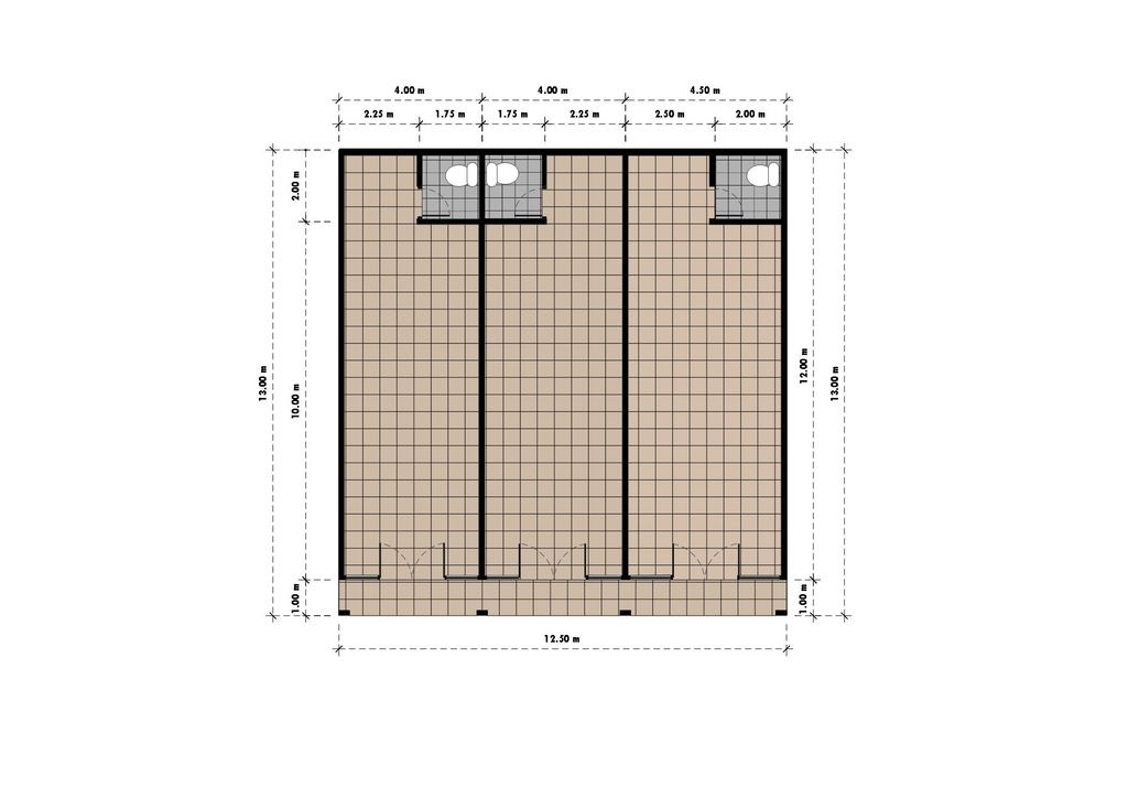 foto denah rumah tipe RUKO GMP 58/58 perumahan Grand Masangan Permai (GMP)