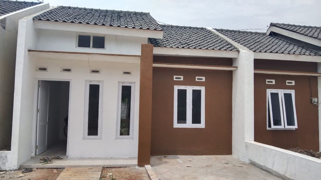 foto tampak rumah tipe 30/60 perumahan Perumahan Griya Bleder Asri