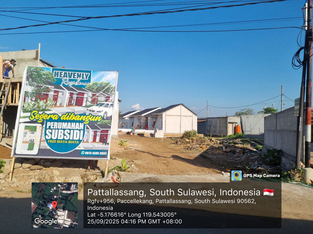 foto gerbang perumahan HEAVENLY RESIDENCE