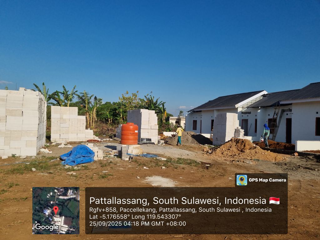 foto posisi tengah perumahan HEAVENLY RESIDENCE