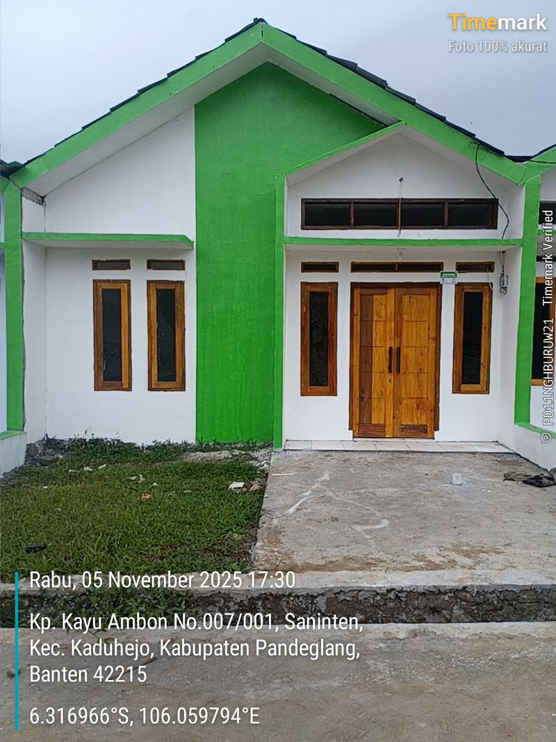 foto contoh rumah perumahan KAYU AMBON RESIDENCE