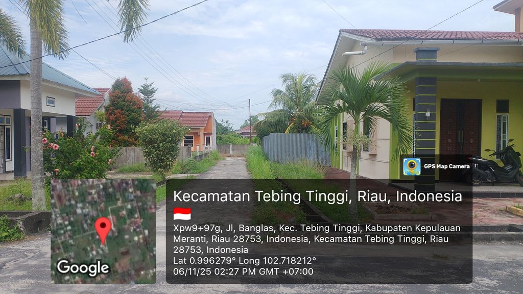 foto gerbang perumahan GRIYA MERANTI MAS