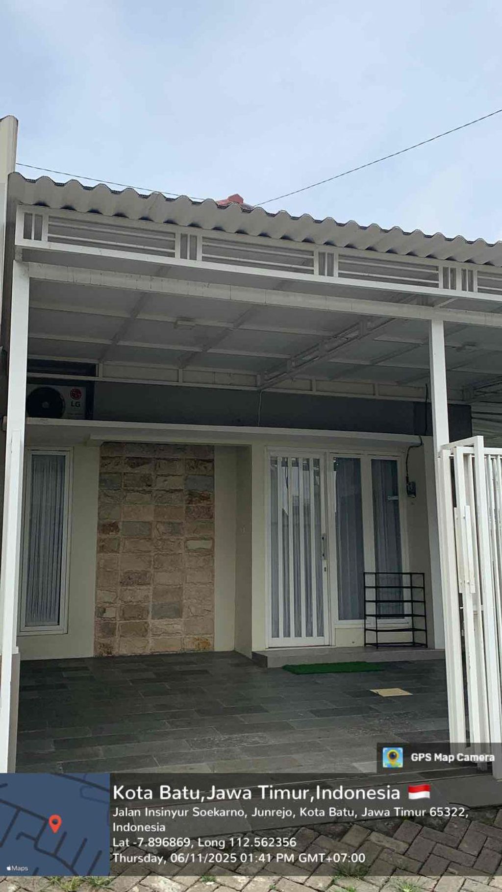 foto tampak rumah tipe D17 PGR perumahan PERMATA REGENCY TAHAP 2
