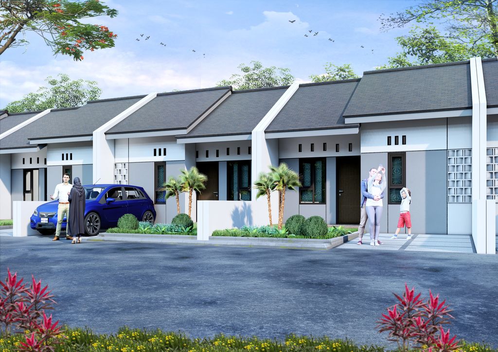 foto tampak rumah tipe 30/66 perumahan PERUM TADA ASRI TAHAP 2
