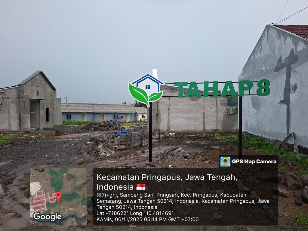 foto gerbang perumahan Berlian Cluster