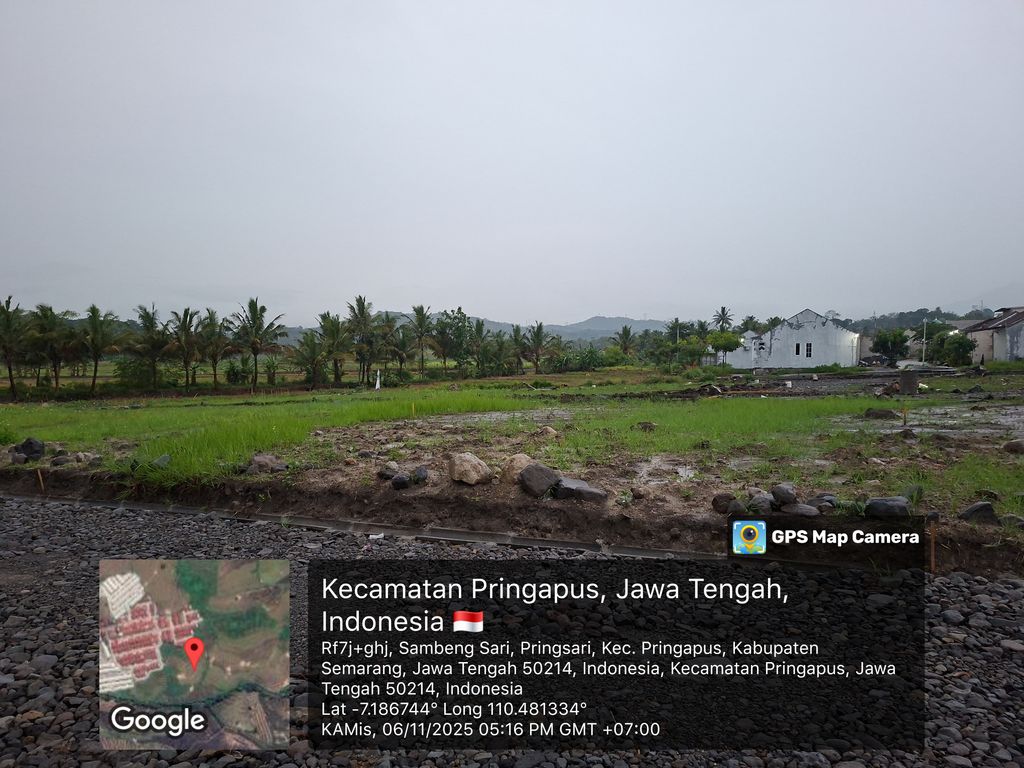 foto posisi tengah perumahan Berlian Cluster