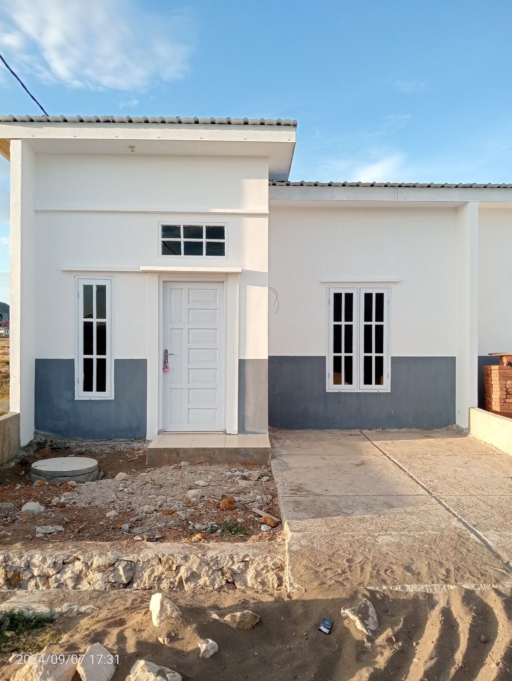 foto contoh rumah perumahan RAYA PURNAMA 2 TAHAP 3