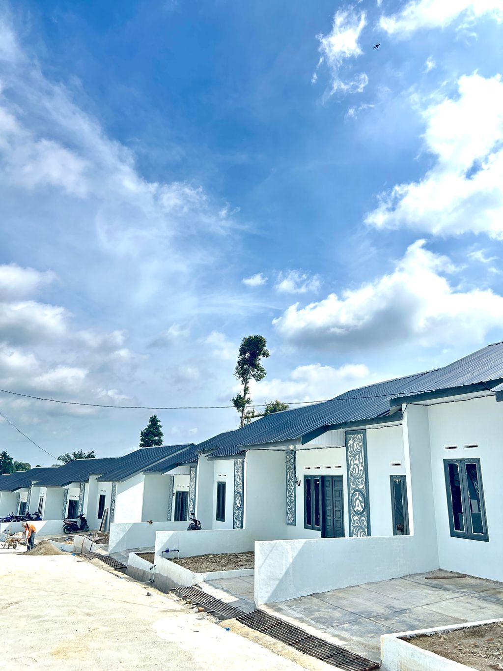 foto posisi tengah perumahan GRAHA ASIDO 9