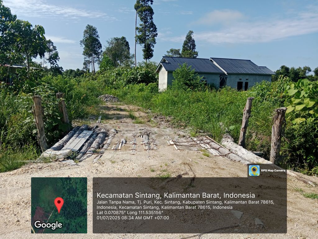 foto gerbang perumahan GARDEN MAS 3