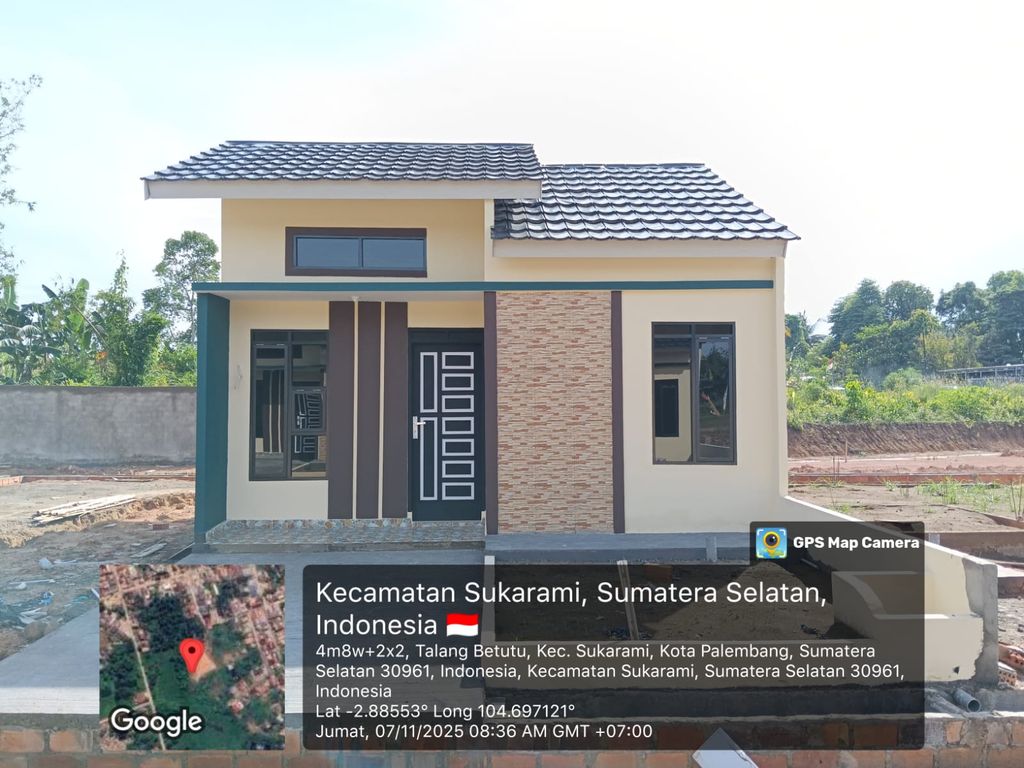 foto tampak rumah tipe 36 / 84 perumahan AGTA ROYAL RESIDENCE 4B